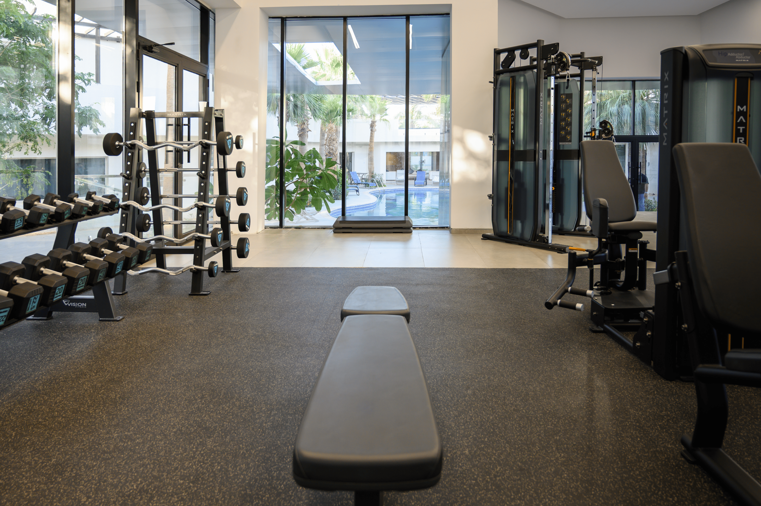 compound with gym riyadh